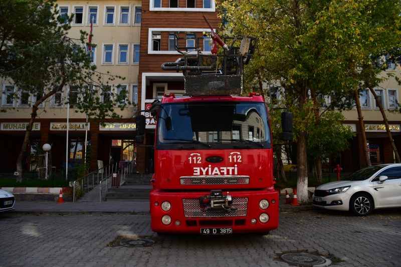 İtfaiye Hizmet Aracının Bakım ve Onarımı Yapıldı